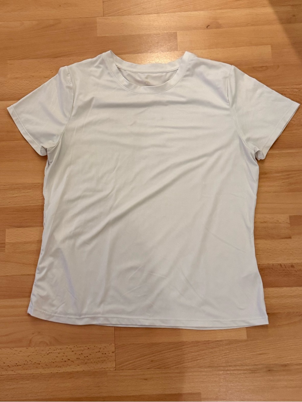 Classic Women's White Crewneck Tee